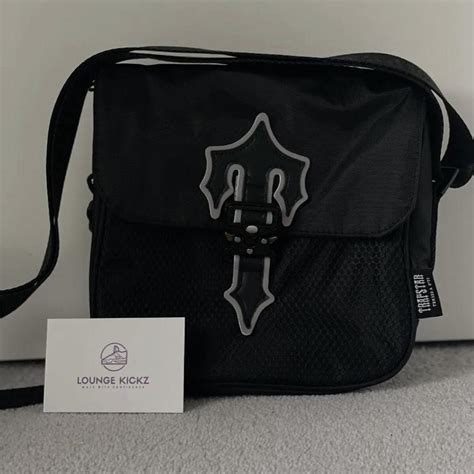 Trapstar Irongate T Cross Body Bag Black White Depop