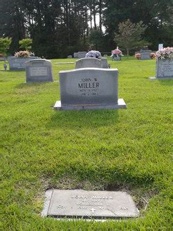 John Wesley Miller 1922 1985 Memorial Find A Grave