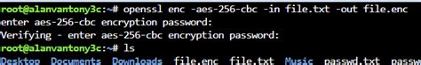 How To Encryptdecrypt File Using Openssl Tech Tips And Tutorials