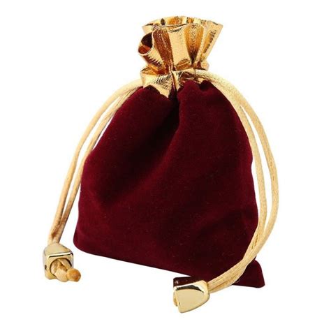 Velvet Drawstring Bags Airship Magic