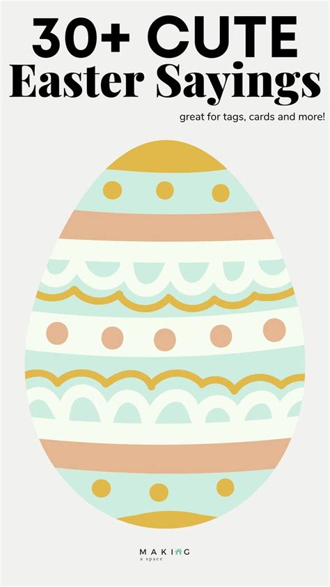 30 Fun And Cute Sayings For Easter Easter Card Sayings Happy Easter Quotes Easter Verses