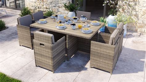 Ensemble De Repas Jardin Places En R Sine Tress E Collection Pamela