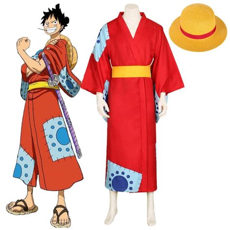 Monkey D Luffy Wano Cosplay Outfit – AnimeCentrall