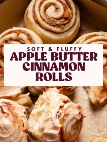 Apple Cinnamon Rolls Cambrea Bakes