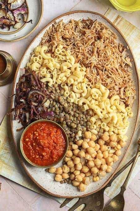 Africa View Facts On Twitter Egyptian Delicious Dish Koshari