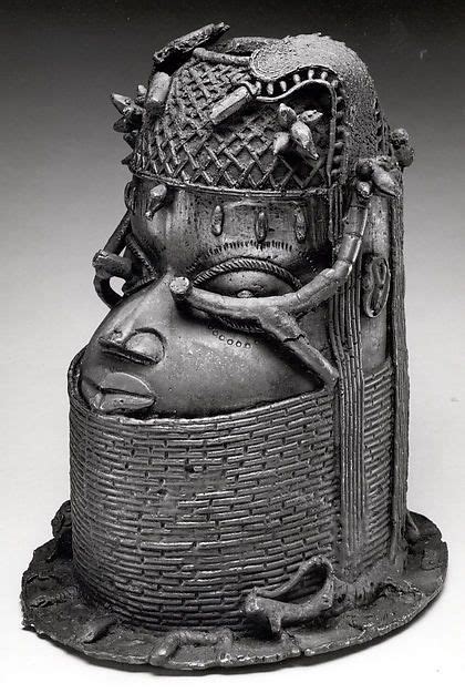 Head Of An Oba Edo Peoples The Met African Art Africa Art