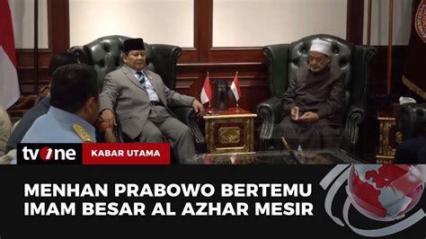 Prabowo Terima Kunjungan Imam Besar Al Azhar Di Kemenhan Kabar Utama