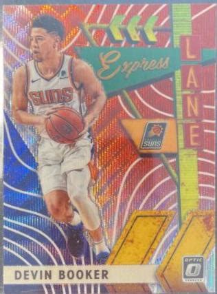 Devin Booker Red Wave 12 Prices 2019 Panini Donruss Optic Express