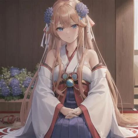 A Girl With Deep Blue Eyes And Brown Blonde Braided OpenArt