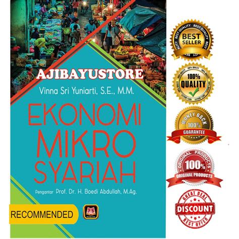 Jual Buku Ekonomi Mikro Syariah Vinna Sri Yuniarti Pustaka Setia