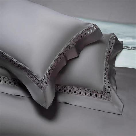 Luxury Links Lilac Grey 1500 Tc Egyptian Cotton Duvet Cover Set Luxury