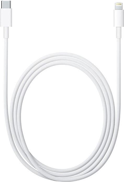 Apple USB C Naar Lightning Kabel Voor IPhone IPad IPod 2 Meter Wit