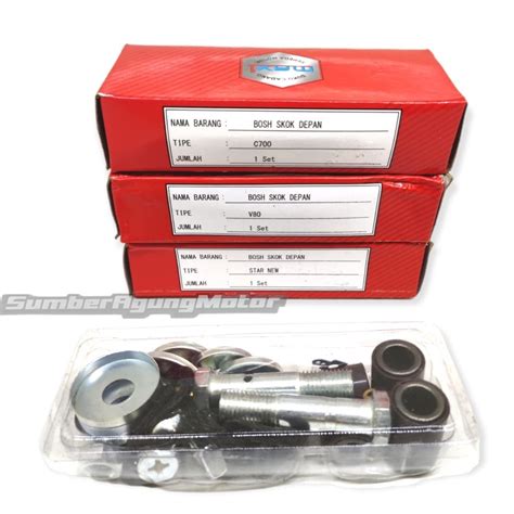 Jual BAUT SET REPAIRKIT BOSH SKOK SHOCK DEPAN YAMAHA V75 V80 HONDA C700