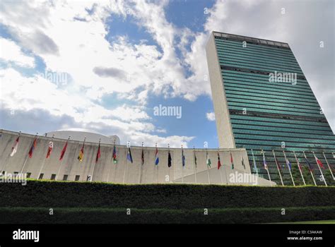 The United Nations Headquarters in New York CIty Stock Photo - Alamy