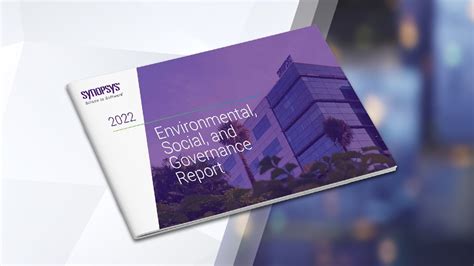 CSRWire Synopsys 2022 ESG Report Building A Smart Future Together