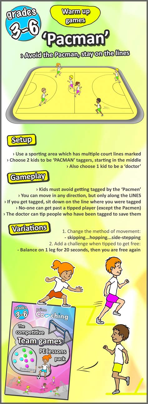 8 Great Warm Up Games For Your Pe Lessons Try Them Out For Your Sport Classes Now Physical