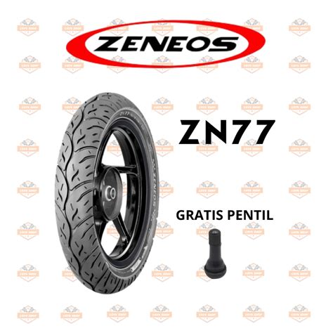 Jual Ban Motor ZENEOS ZN77 80 90 17 Ban Luar Tubeless Ring 17