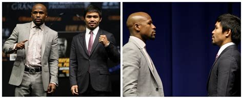 Presentan La Pelea Del Siglo Floyd Mayweather Y Manny Pacquiao