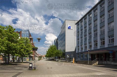 Technisches Rathaus Der Stadt Oberhausen An Der Bahnhofstrasse Und Am