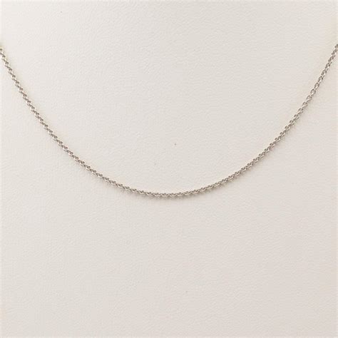 James Avery Sterling Silver Fine Cable Necklace Property Room