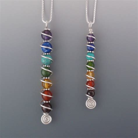 7 Chakra Stones Pendant