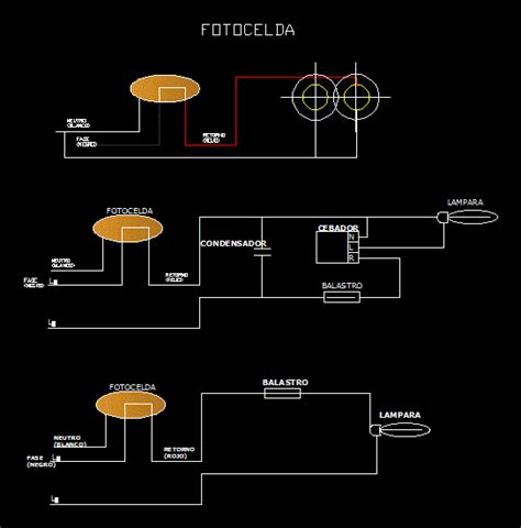 Fotocellula In Autocad Libreria Cad