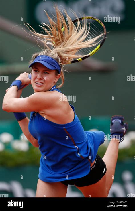 Paris France Th May Eugenie Bouchard Of Canada Competes