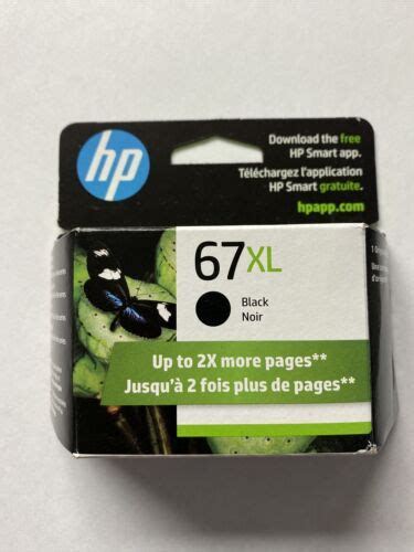 Hp Xl High Yield Black Original Ink Cartridge Ym An New Ebay