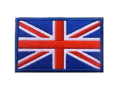 Union Jack Flag Patch Sew / Iron on Embroidered Patch for Cloth - Etsy