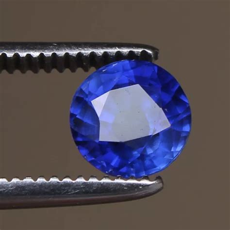 SAPHIR NATUREL BLEU Bleuet 3 15 CT Rond Libre Certifié Pierre Précieuse