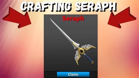 Crafting Seraph Gameplay Roblox Assassin Youtube