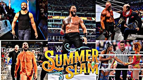 Wwe Summerslam Full Show Highlights Results 3072022 Roman Reigns