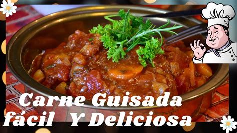 IMAGINA El Sabor De Esta Carne Guisada Recetas De Cocina Fácil Y