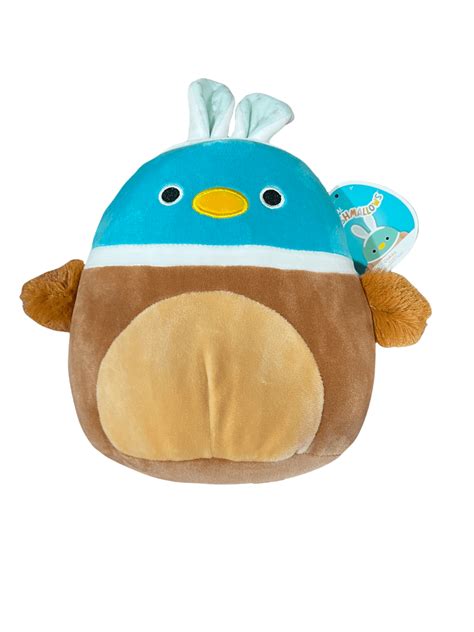 2022 Limited Edition 8 inch Squishmallows, Daksa The Mallard Easter Duck Plush by KellyToys ...