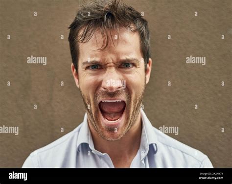 Hes About To Bite Someones Head Off Portrait Of An Angry Young Man