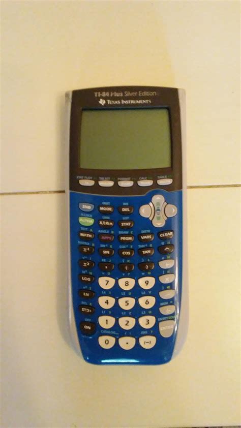 Calculator Ti 84 Blue