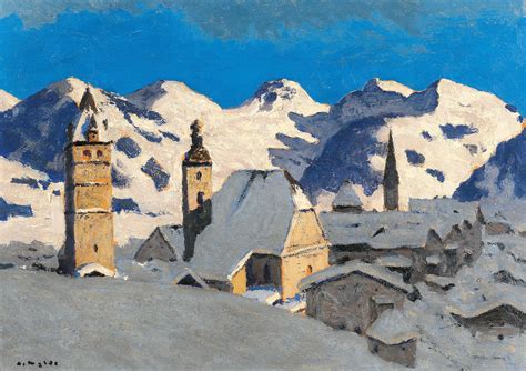 Alfons Walde (1891-1958) Tyrolean Expressionist painter | Tutt'Art ...