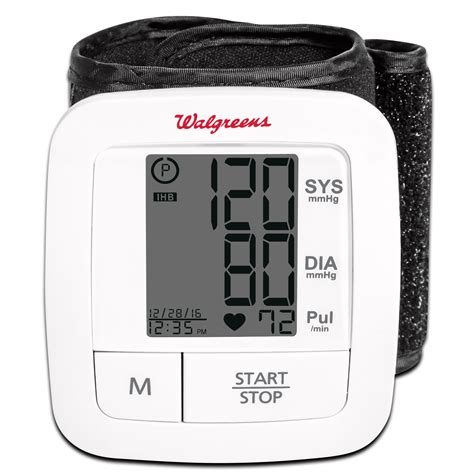 Walgreens Blood Pressure Monitor Manual