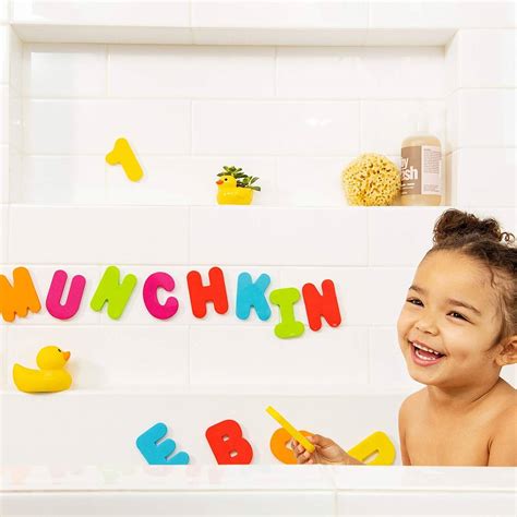 Munchkin Learn Bath Toy 36 Foam Letters And Numbers Buy Best Price In