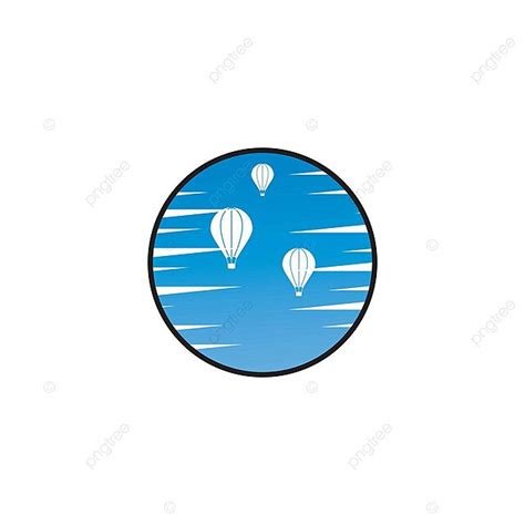Hot Air Balloonlogo Recreation Adventure Vector Vector Recreation Adventure Vector PNG And