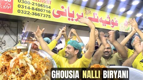 Ghousia Nalli Biryani Street Food In Karachi Best Bone Marrow