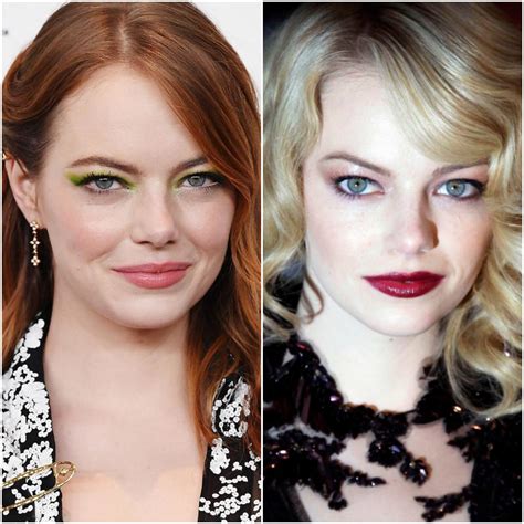 Emma Stone Redhead Vs Blonde Scrolller