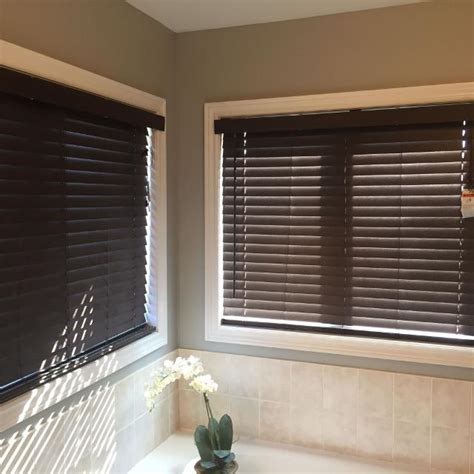 Best Dark Brown Faux Wood Blinds for sale in Stouffville, Ontario for 2022