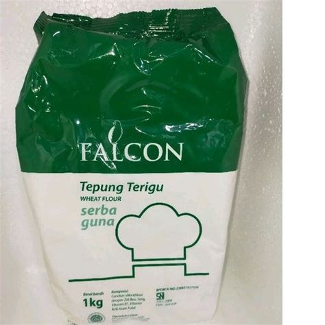 Jual Tepung Terigu Falcon Kg Kemasan Hijau Shopee Indonesia