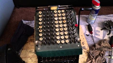 Burroughs Adding Machine Circa 1903 Youtube