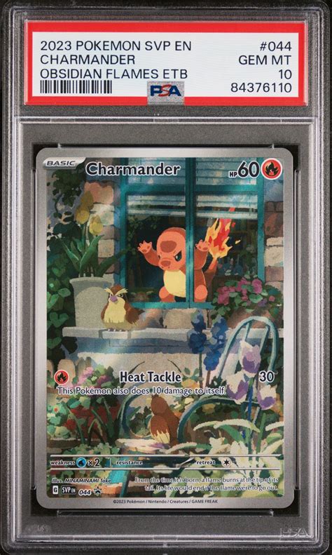 2023 Pokemon Svp En Sv Black Star Promo 044 Charmander Obsidian Flames