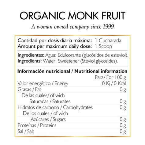 Organic Monk Fruit Coco March