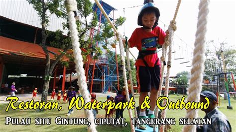 Taman Wisata Pulau Situ Gintung Cireundeu Ciputat Timur Tangerang