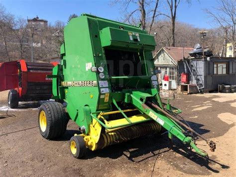 Пресс-подборщик John Deere 580, 1996 год, б/у без пробега по рф ...