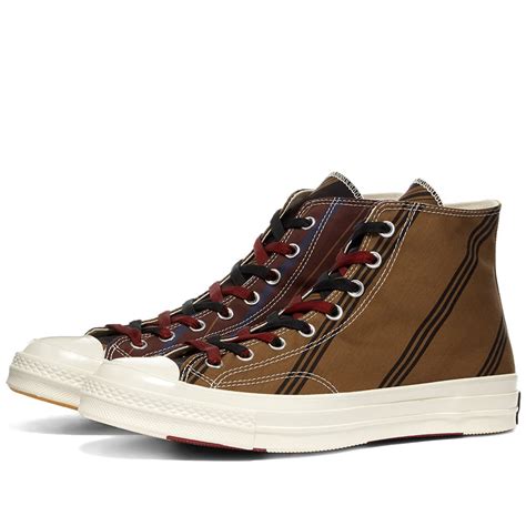 Converse Chuck Taylor 1970s Hi Tan Burgundy And Black End Us
